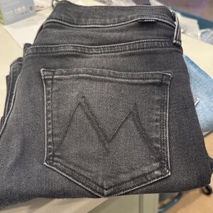 MOTHER Jeans. The Mid Rise Dazzler Flood. Not Today Satan. Size 29. Like New